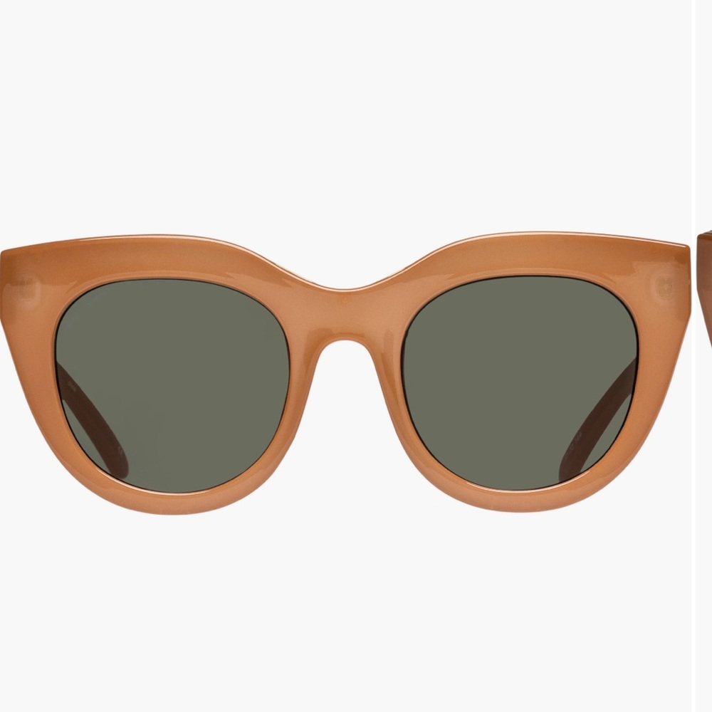 Le Specs Air Heart Sunglasses - Caramel